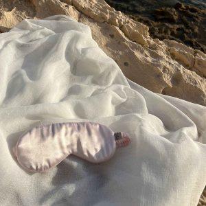 Sleep Mask Misty Rose