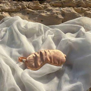 Sleep Mask Light Orange